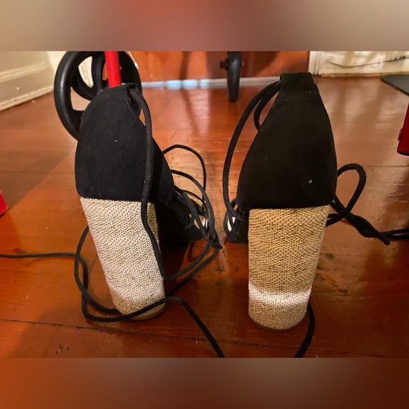 Lace Up Heel Sandal - Picture 7 of 7